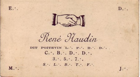 René Naudin, Poitevin la Fierté du Devoir.