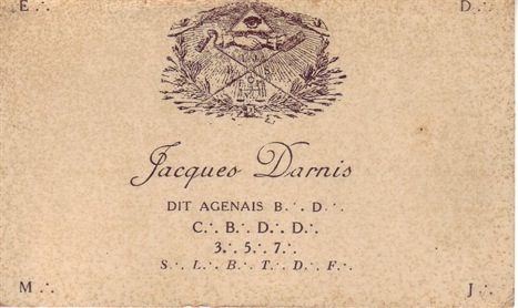 Jacques Darnis, Agenais Beau Désir.
